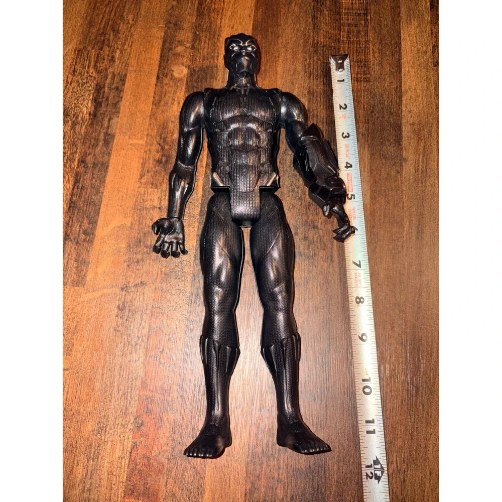 Marvel Black Panther Titan Hero Series 12‎ Inch Action Figure Black Suit